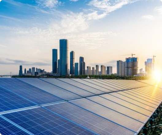 Commercial solar installation
