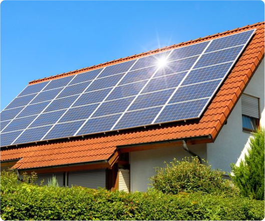 Commercial solar installation